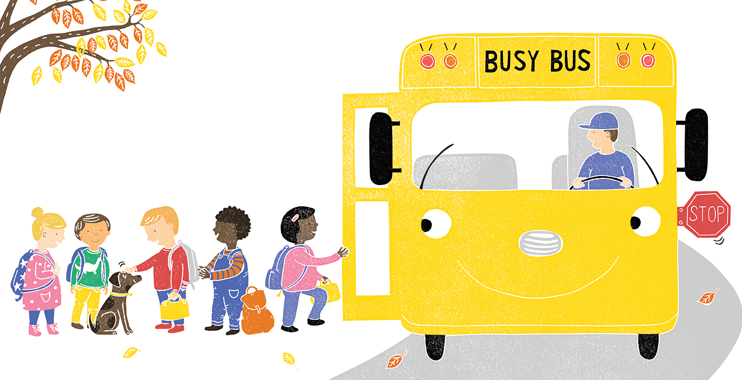 back to school with busy bus & an interview with jody jensen